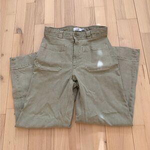 & Other Stories Olive Green Cargo Pants